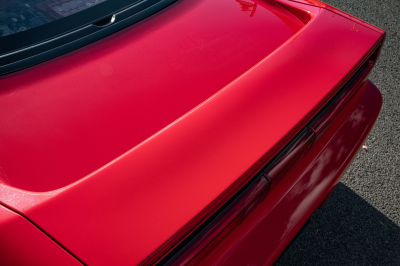1991 Acura NSX in Formula Red over Ivory