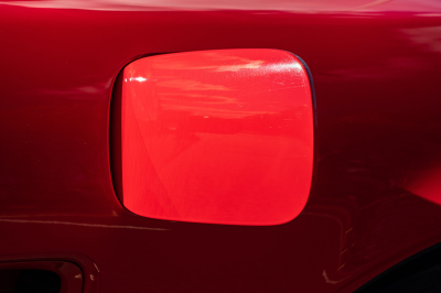 1991 Acura NSX in Formula Red over Ivory