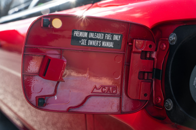 1991 Acura NSX in Formula Red over Ivory