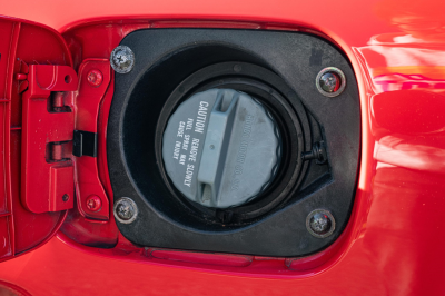 1991 Acura NSX in Formula Red over Ivory
