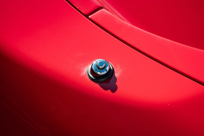 1991 Acura NSX in Formula Red over Ivory
