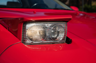 1991 Acura NSX in Formula Red over Ivory