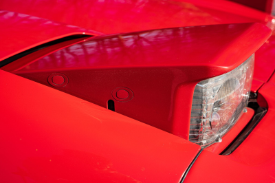 1991 Acura NSX in Formula Red over Ivory
