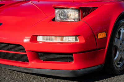 1991 Acura NSX in Formula Red over Ivory