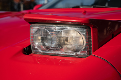1991 Acura NSX in Formula Red over Ivory