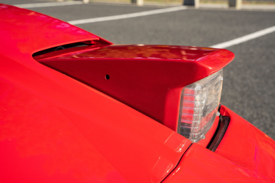 1991 Acura NSX in Formula Red over Ivory