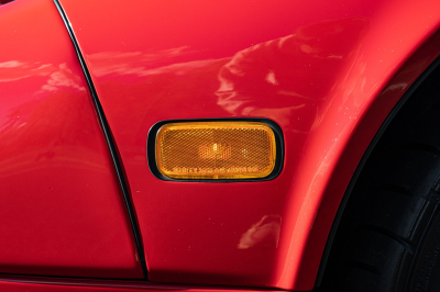 1991 Acura NSX in Formula Red over Ivory