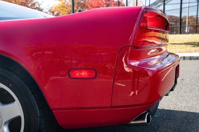 1991 Acura NSX in Formula Red over Ivory