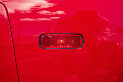 1991 Acura NSX in Formula Red over Ivory