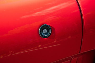 1991 Acura NSX in Formula Red over Ivory