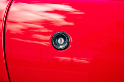 1991 Acura NSX in Formula Red over Ivory