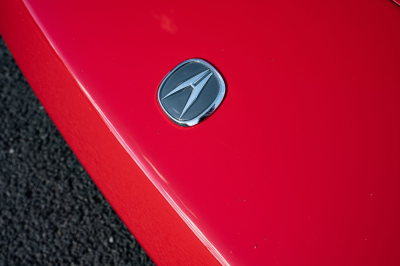 1991 Acura NSX in Formula Red over Ivory