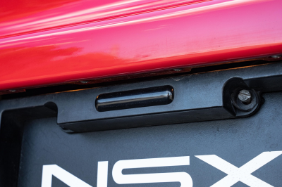 1991 Acura NSX in Formula Red over Ivory