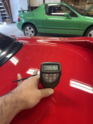 1991 Acura NSX in Formula Red over Ivory