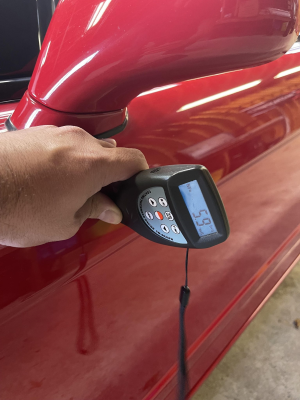1991 Acura NSX in Formula Red over Ivory