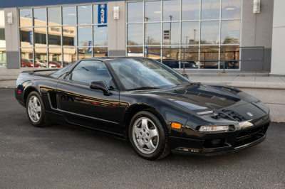 1991 Acura NSX in Berlina Black over Black