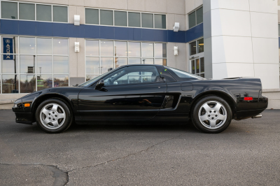 1991 Acura NSX in Berlina Black over Black