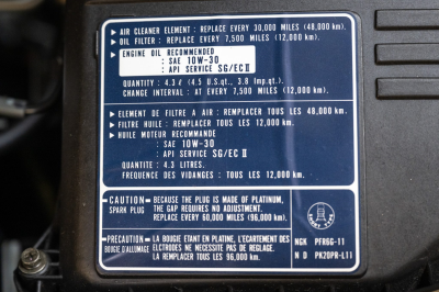 1991 Acura NSX in Berlina Black over Black