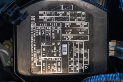 1991 Acura NSX in Berlina Black over Black