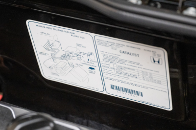 1991 Acura NSX in Berlina Black over Black