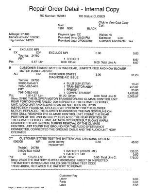 1991 Acura NSX in Berlina Black over Black