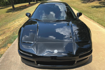 1991 Acura NSX in Berlina Black over Black
