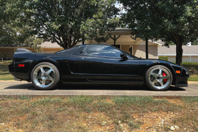 1991 Acura NSX in Berlina Black over Black