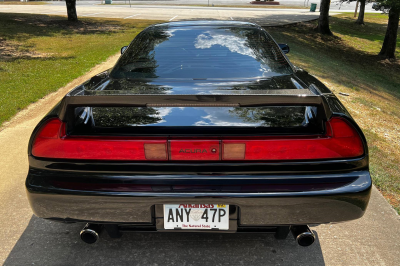 1991 Acura NSX in Berlina Black over Black
