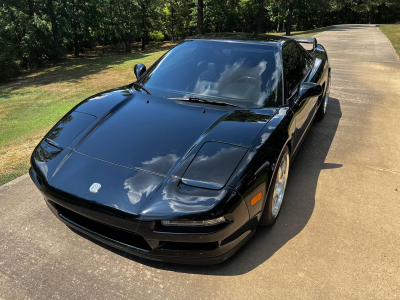 1991 Acura NSX in Berlina Black over Black