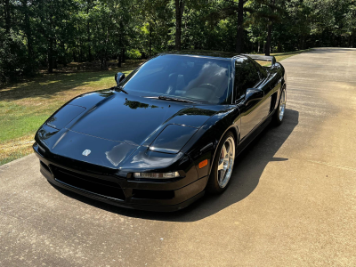 1991 Acura NSX in Berlina Black over Black