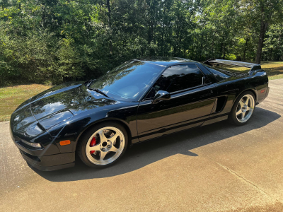 1991 Acura NSX in Berlina Black over Black