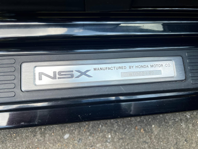 1991 Acura NSX in Berlina Black over Black