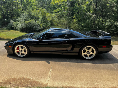 1991 Acura NSX in Berlina Black over Black