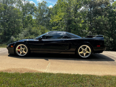 1991 Acura NSX in Berlina Black over Black
