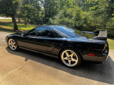 1991 Acura NSX in Berlina Black over Black