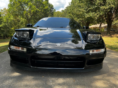 1991 Acura NSX in Berlina Black over Black
