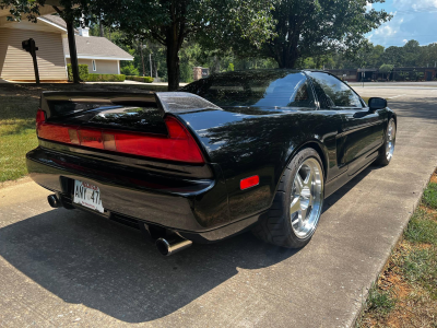1991 Acura NSX in Berlina Black over Black
