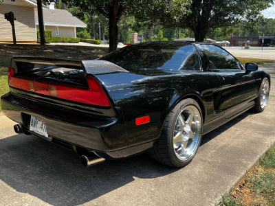 1991 Acura NSX in Berlina Black over Black
