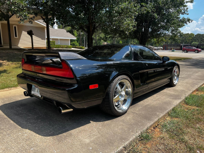 1991 Acura NSX in Berlina Black over Black