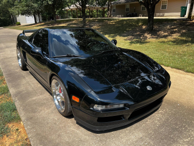 1991 Acura NSX in Berlina Black over Black