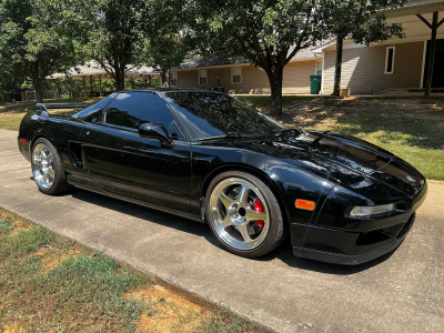 1991 Acura NSX in Berlina Black over Black