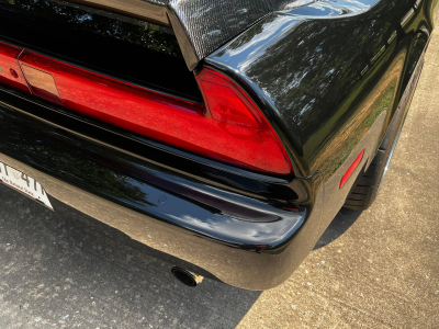 1991 Acura NSX in Berlina Black over Black