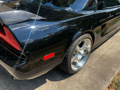 1991 Acura NSX in Berlina Black over Black