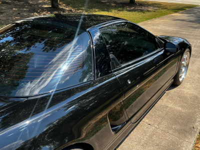 1991 Acura NSX in Berlina Black over Black