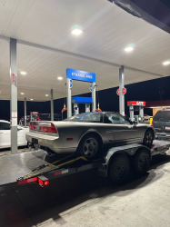 1991 Acura NSX in Sebring Silver over Black