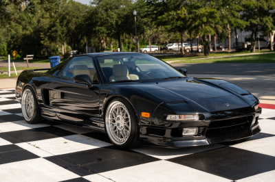 1991 Acura NSX in Berlina Black over Black
