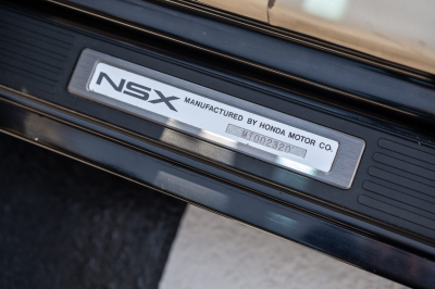 1991 Acura NSX in Berlina Black over Black