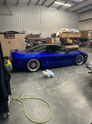 1991 Acura NSX in Sebring Silver over Black