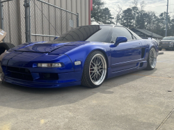 1991 Acura NSX in Sebring Silver over Black