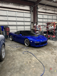 1991 Acura NSX in Sebring Silver over Black